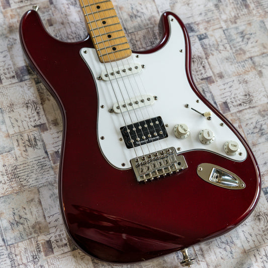 Fender Standard HSS Stratocaster with Maple Fretboard 1999 - 2005 - Midnight Wine