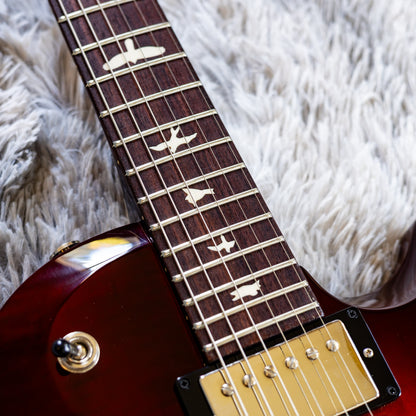 CLEAN PRS S2 Singlecut Semi-Hollow 2014 - 2019 - Dark Cherry Burst