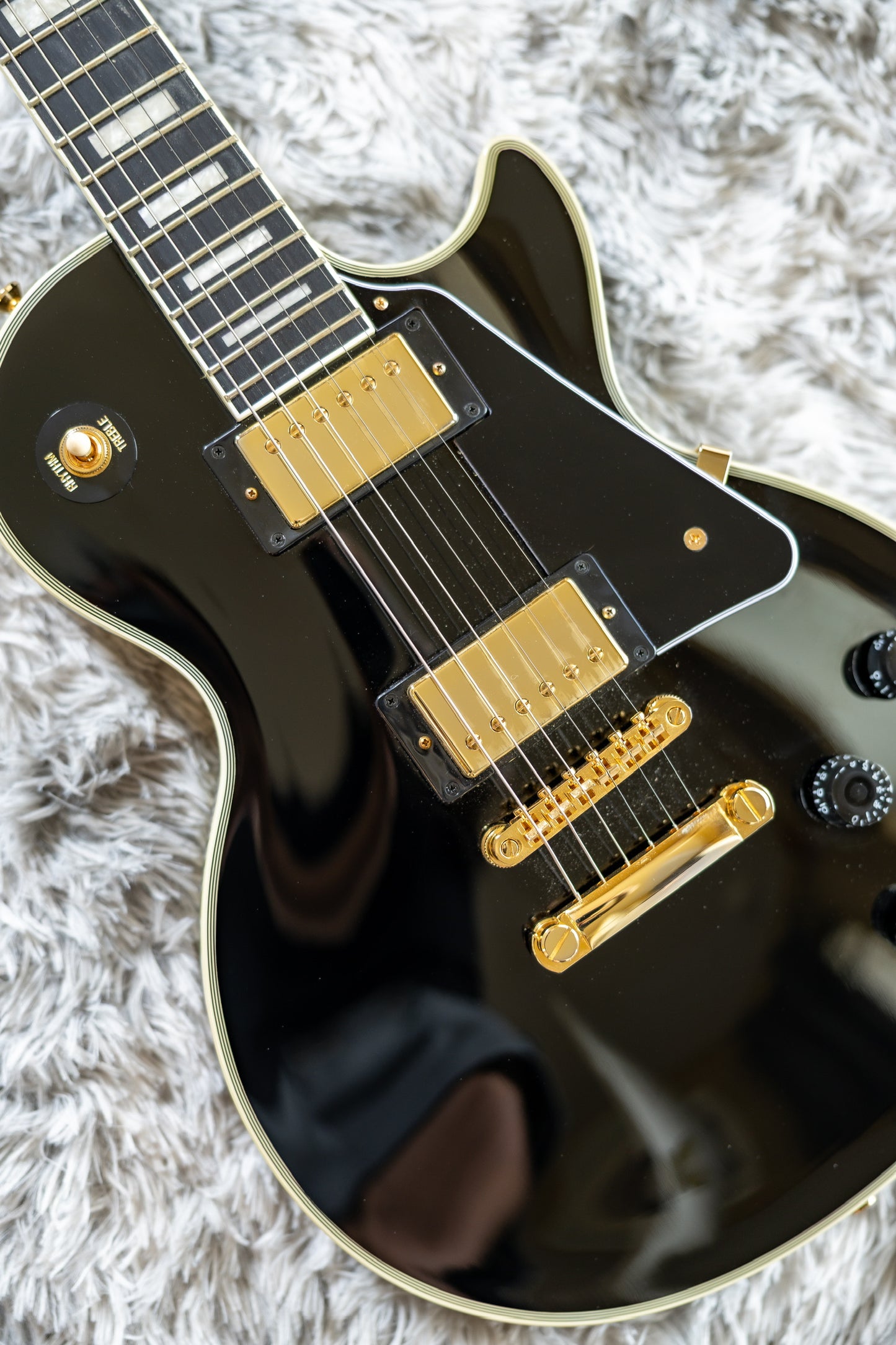 Epiphone "Inspired by Gibson Custom" Les Paul Custom 2024 - Present - Ebony