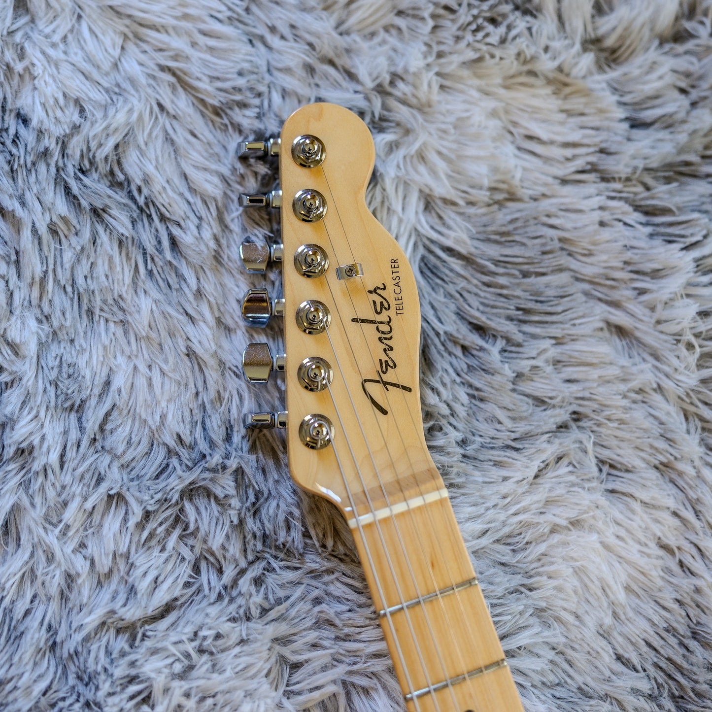 Fender American Elite Telecaster Thinline with Maple Fretboard 2016 - 2019 - Natural