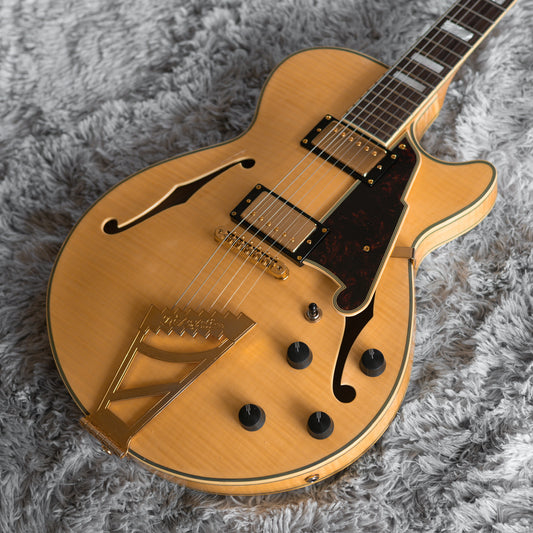 D'Angelico Excel EX-SS Semi-Hollow with Stairstep Tailpiece 2010s - Natural