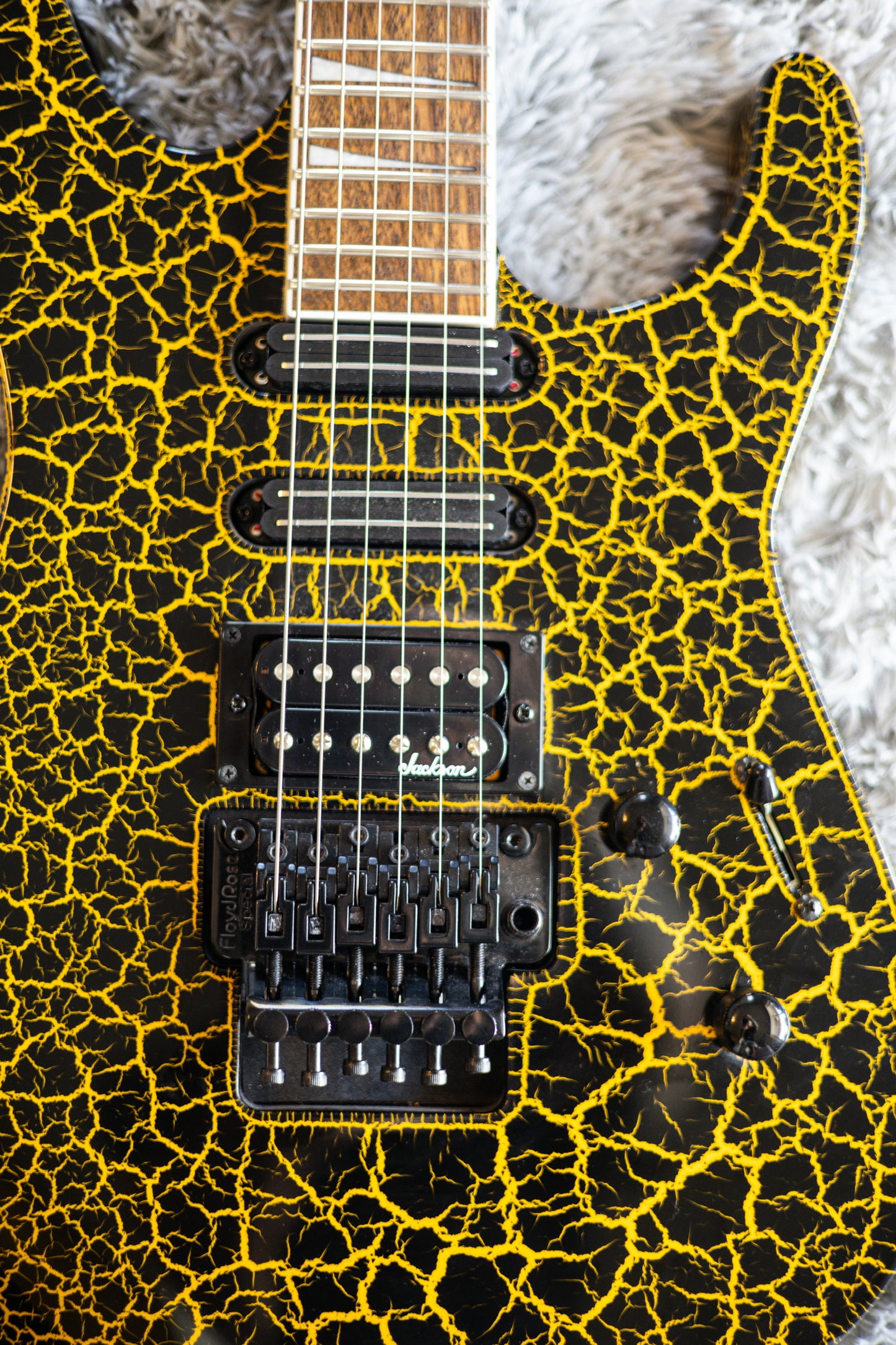 Jackson X Series SL3X DX Crackle Soloist 2020 - Gold Crackle