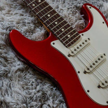 50th Anniversary Fender American Standard Stratocaster with Rosewood Fretboard 1996 - 1998 - Candy Apple Red
