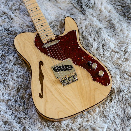 Fender American Elite Telecaster Thinline with Maple Fretboard 2016 - 2019 - Natural