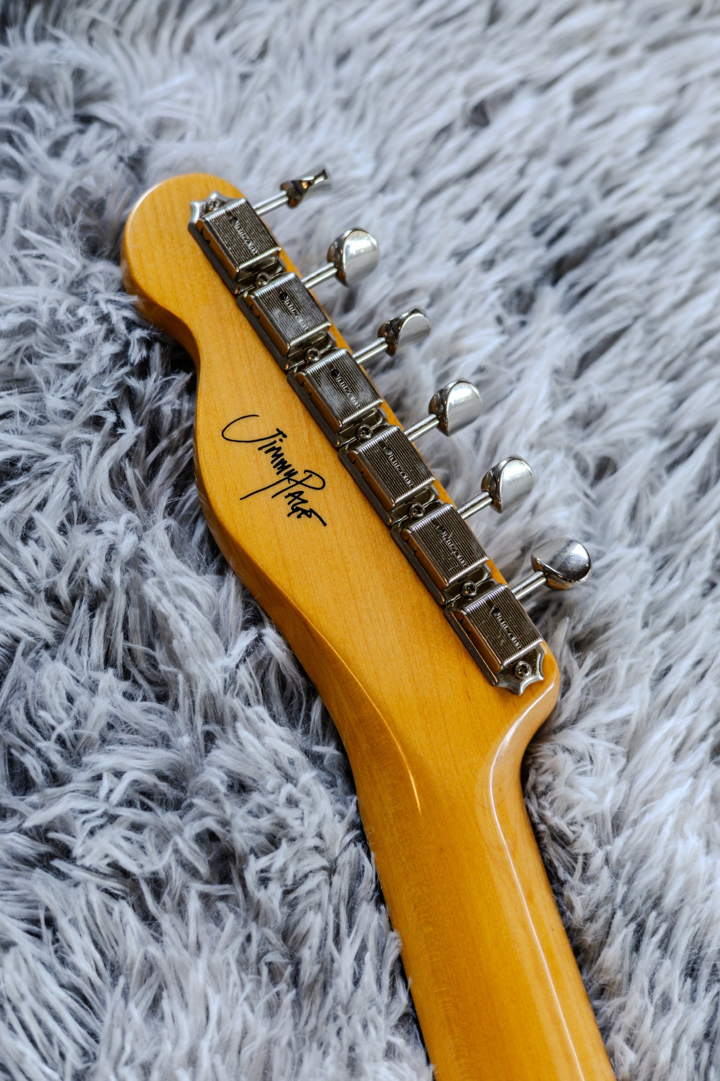 Fender Jimmy Page Mirrored Telecaster 2019 - White Blonde