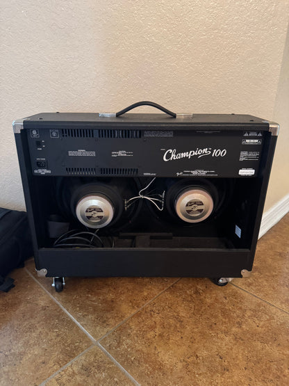 Fender Champion 100 2-Channel 100-Watt 2x12" Solid State Guitar Combo 2013 - Present - Black