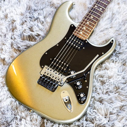 Fender Blacktop Stratocaster HH Floyd Rose 2012 - 2014 - Titanium Silver