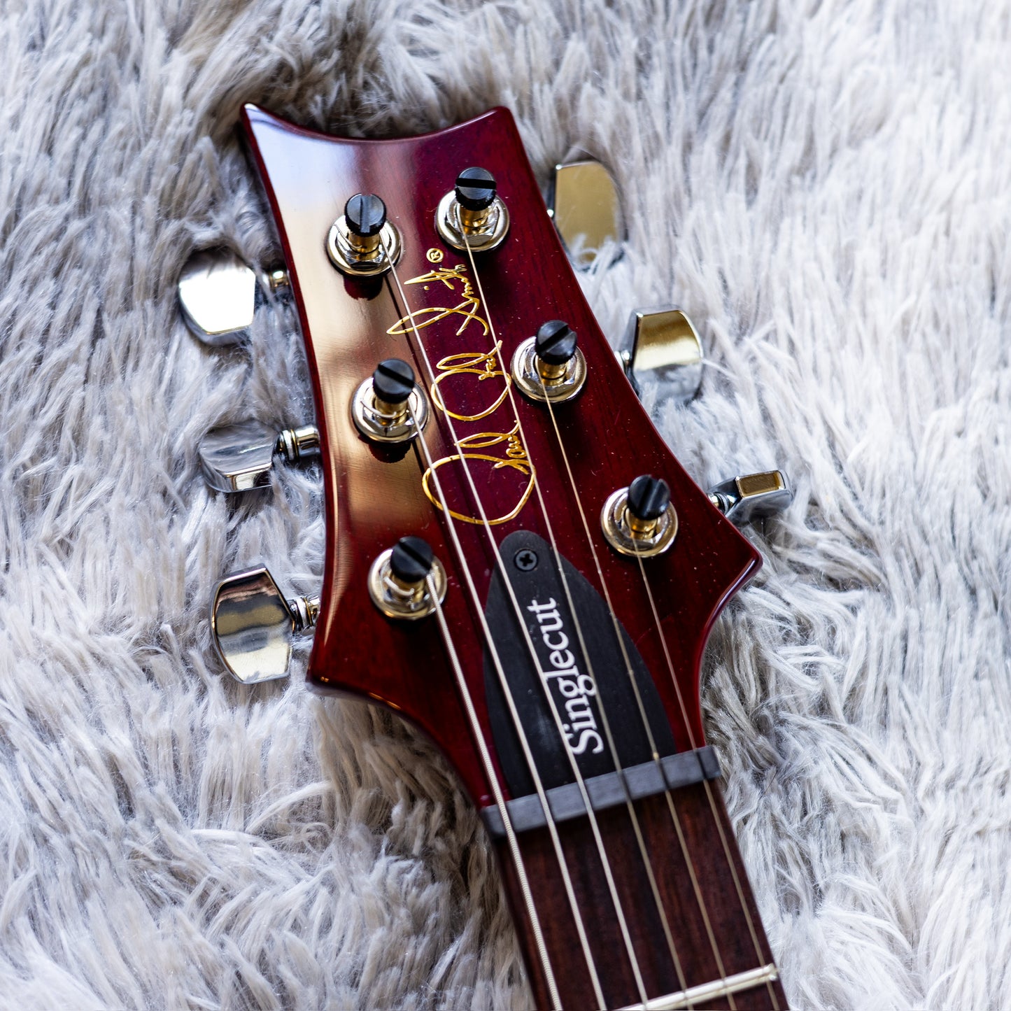 CLEAN PRS S2 Singlecut Semi-Hollow 2014 - 2019 - Dark Cherry Burst