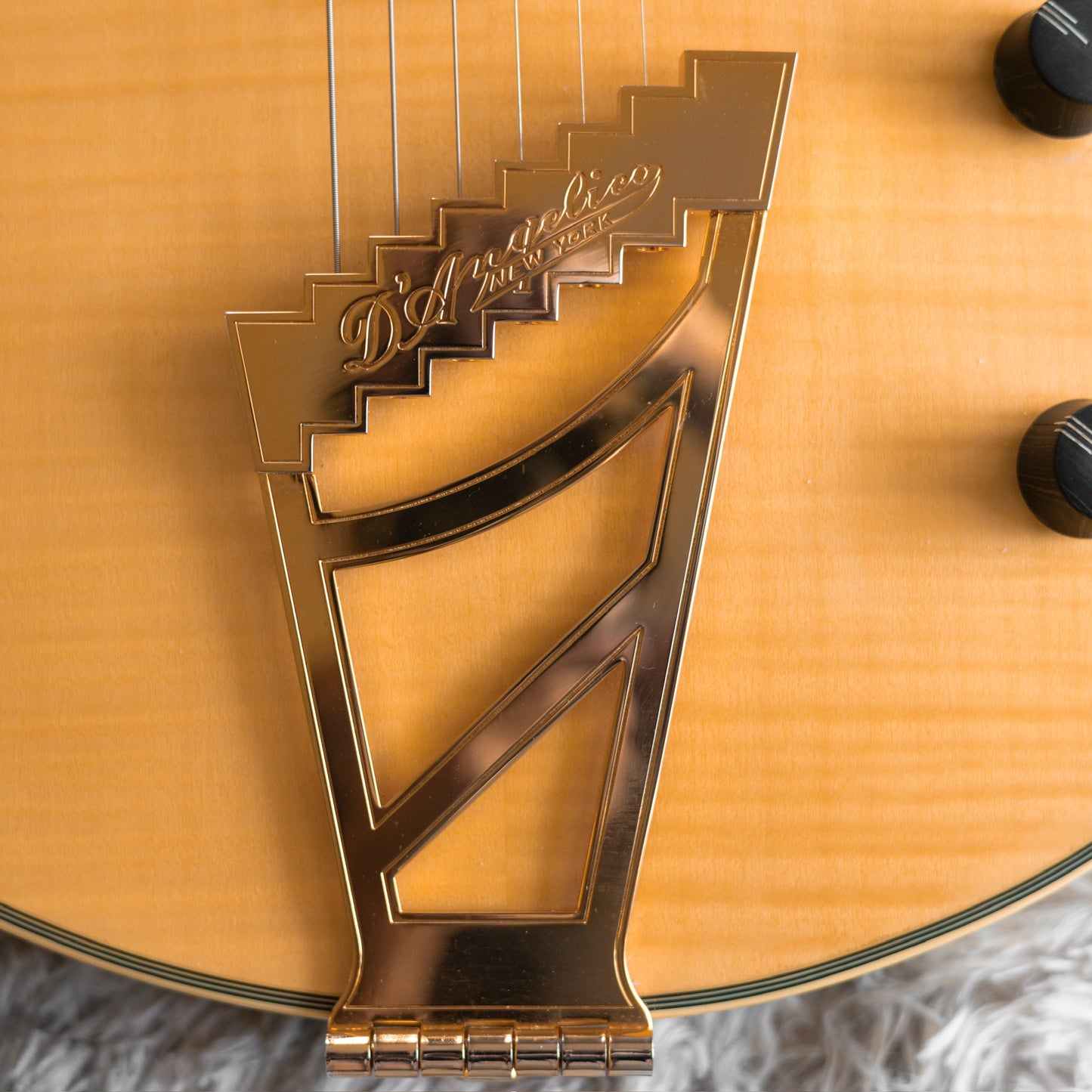D'Angelico Excel EX-SS Semi-Hollow with Stairstep Tailpiece 2010s - Natural