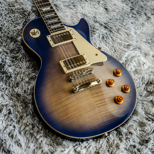 CLEAN Epiphone Les Paul Standard Plus Top PRO 2012 - 2019 - Translucent Blue