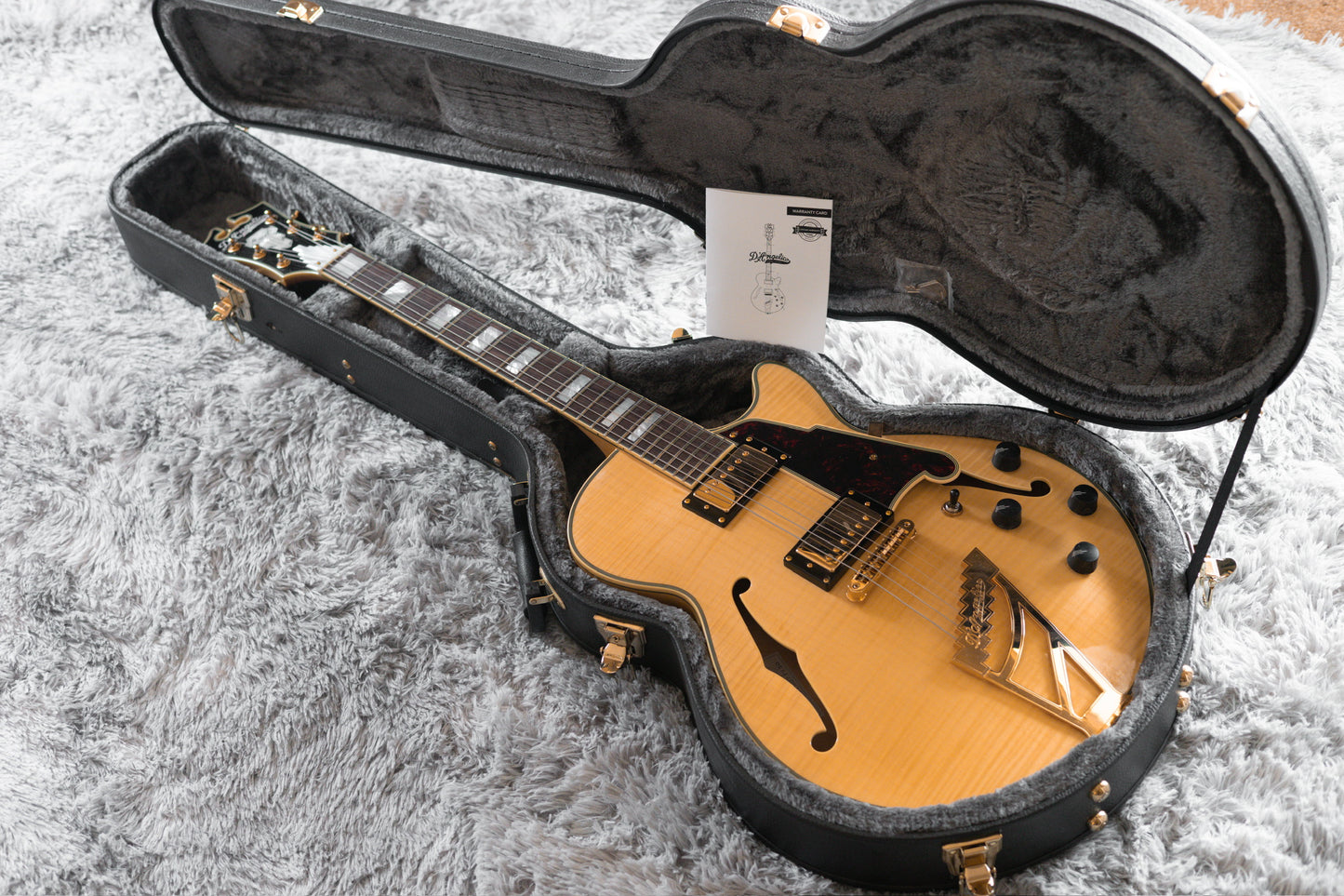 D'Angelico Excel EX-SS Semi-Hollow with Stairstep Tailpiece 2010s - Natural
