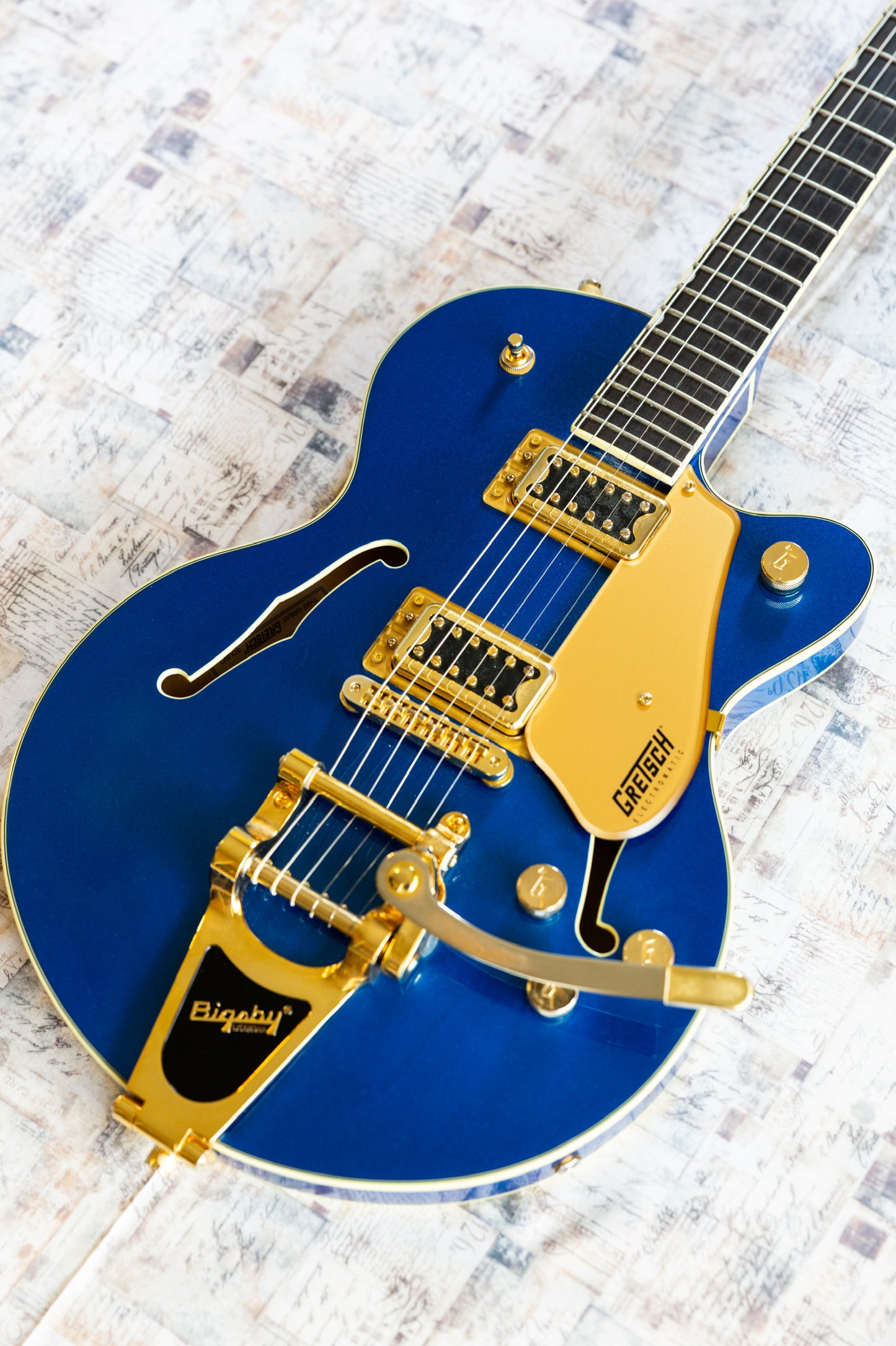 Gretsch G5655TG Electromatic Center Block Jr. Single Cutaway with Gold Hardware 2019 - Present - Azure Metallic