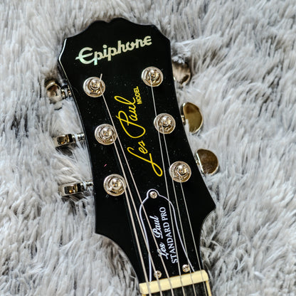 LIKE NEW Epiphone Les Paul Standard Plus Top PRO 2012 - 2019 - Bourbon Burst