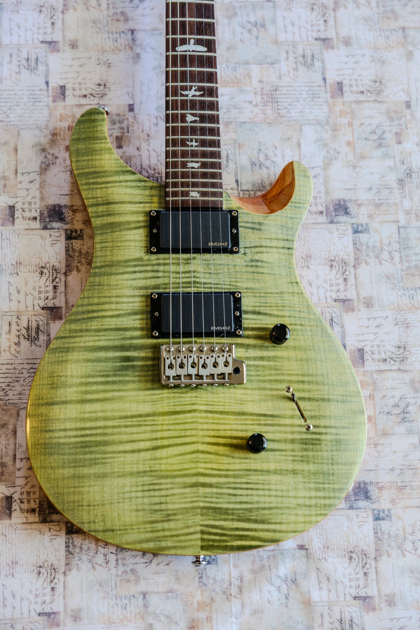 PRS SE Custom 24 2017 - 2019 - Trampas Green
